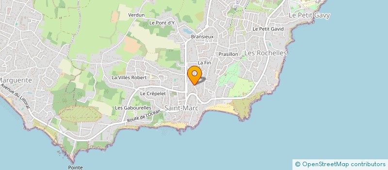 localisation de l'entreprise MADAME ISABELLE DUVEAU  SAINT-NAZAIRE