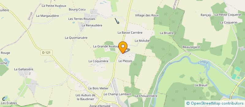 localisation de l'entreprise MADAME ISABELLE ECALLE  ARTANNES-SUR-INDRE