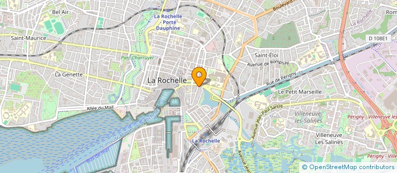 localisation de l'entreprise MADAME ISABELLE EDELINE  LA ROCHELLE