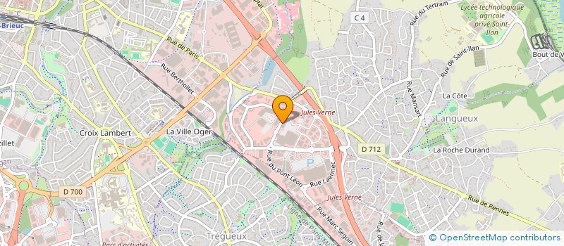 localisation de l'entreprise MADAME ISABELLE ELLIS  LANGUEUX