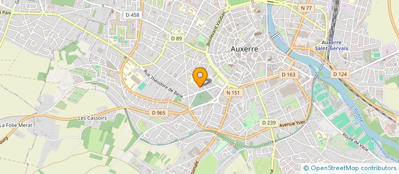 localisation de l'entreprise MADAME ISABELLE ESSEIVA à AUXERRE