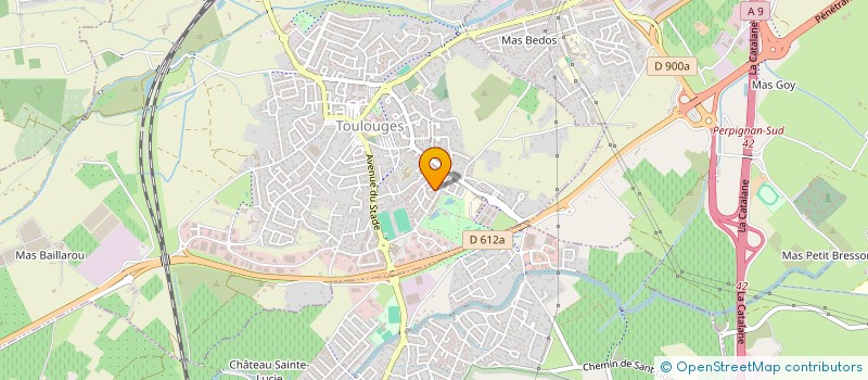 localisation de l'entreprise MADAME ISABELLE ETHUIN  TOULOUGES