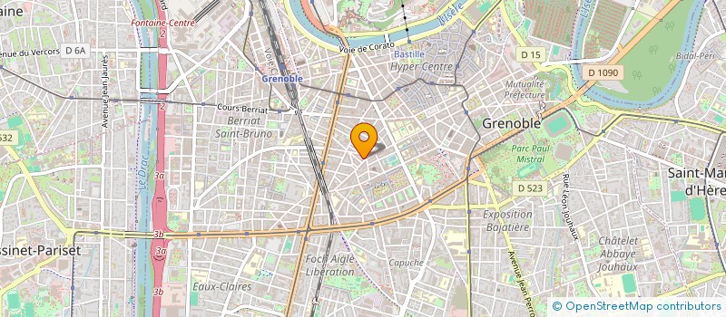 localisation de l'entreprise MADAME ISABELLE EVERTSE à GRENOBLE