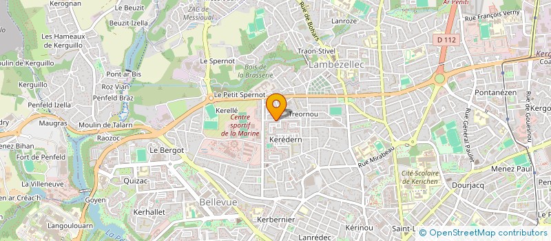 localisation de l'entreprise MADAME ISABELLE FALCO à BREST