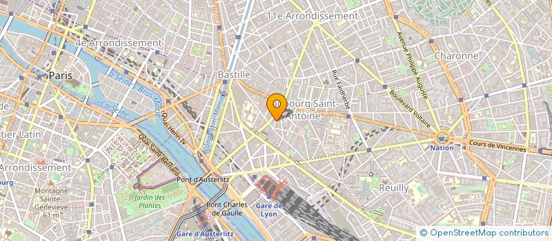 localisation de l'entreprise MADAME ISABELLE FARGEAS  PARIS