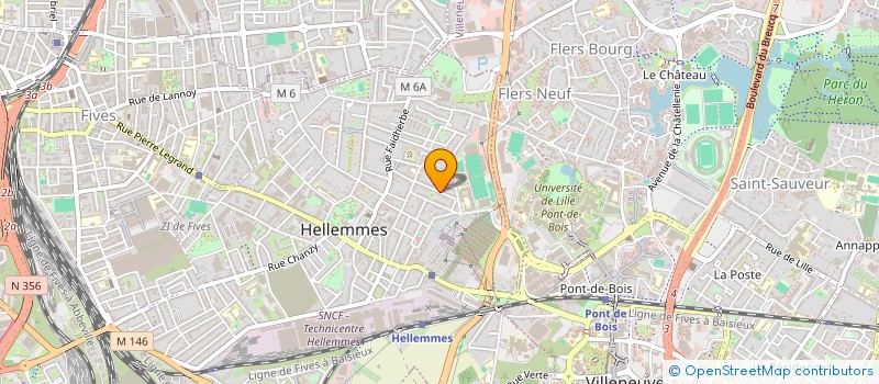 localisation de l'entreprise MADAME ISABELLE FARINHA à LILLE