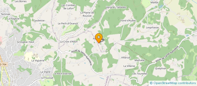 localisation de l'entreprise MADAME ISABELLE FARNAULT  PROISSANS