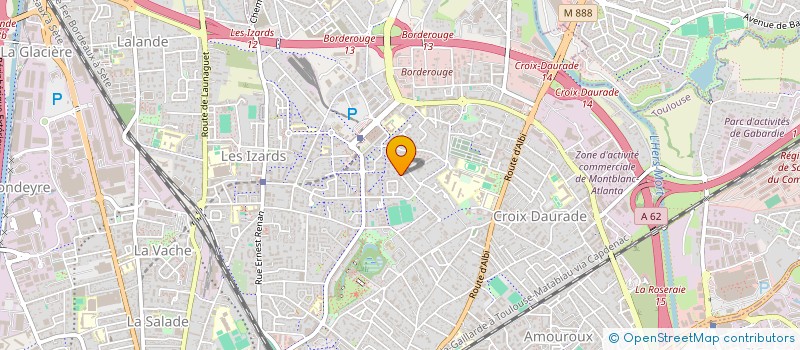 localisation de l'entreprise MADAME ISABELLE FAU à TOULOUSE