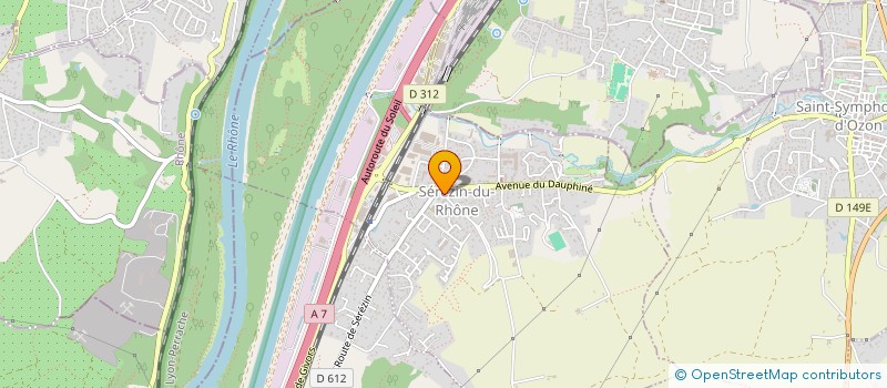 localisation de l'entreprise MADAME ISABELLE FAUCHER à SEREZIN-DU-RHONE