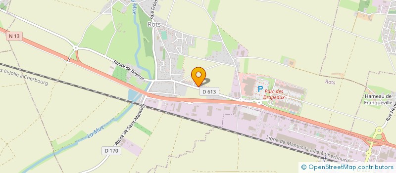 localisation de l'entreprise MADAME ISABELLE FAUCON  ROTS