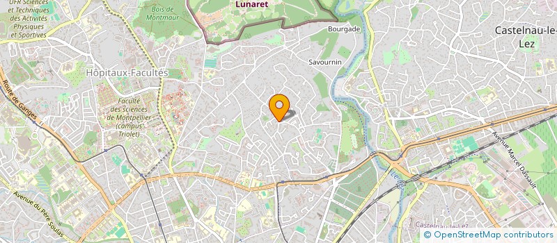 localisation de l'entreprise MADAME ISABELLE FERAL à MONTPELLIER