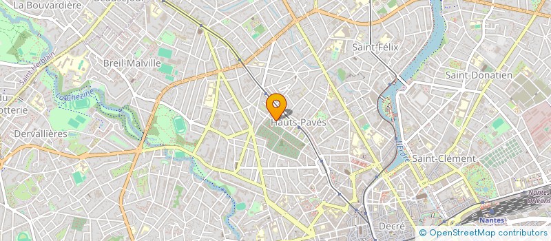 localisation de l'entreprise MADAME ISABELLE FERNANDE CORNET à NANTES