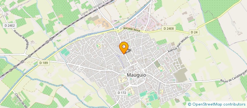 localisation de l'entreprise MADAME ISABELLE FERRAND  MAUGUIO