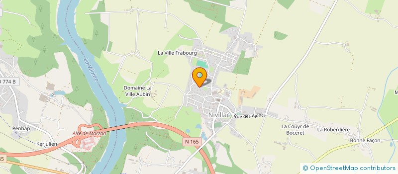 localisation de l'entreprise MADAME ISABELLE FERRARI  NIVILLAC