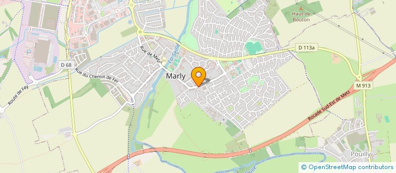 localisation de l'entreprise MADAME ISABELLE FERY à MARLY