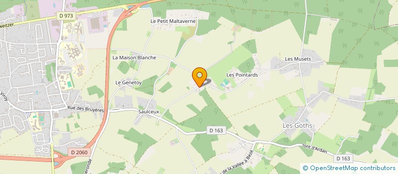 localisation de l'entreprise MADAME ISABELLE FEUILLATRE à AMILLY
