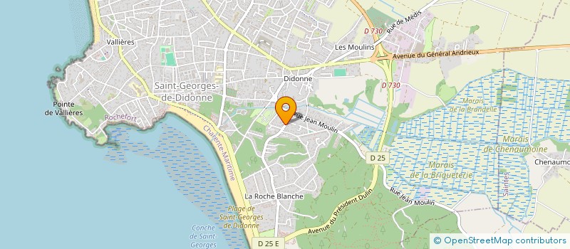 localisation de l'entreprise MADAME ISABELLE FEYTIS  SAINT-GEORGES-DE-DIDONNE