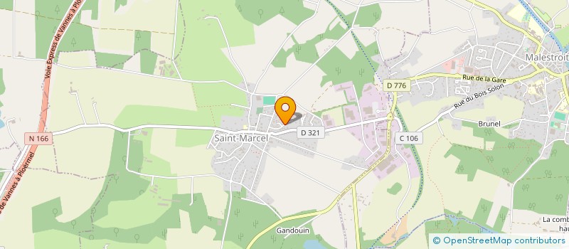 localisation de l'entreprise MADAME ISABELLE FIAT à SAINT-MARCEL
