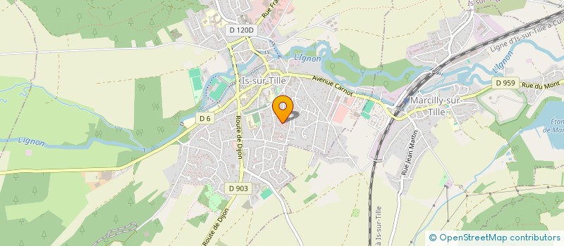 localisation de l'entreprise MADAME ISABELLE FILAK à IS-SUR-TILLE