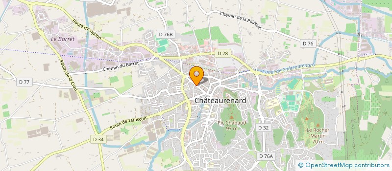 localisation de l'entreprise MADAME ISABELLE FILICE à CHATEAURENARD