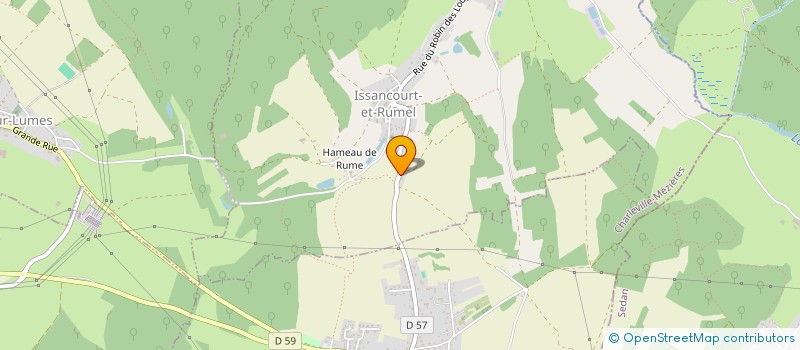 localisation de l'entreprise MADAME ISABELLE FILLION  ISSANCOURT-ET-RUMEL