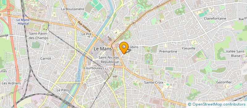 localisation de l'entreprise MADAME ISABELLE FIMA  LE MANS