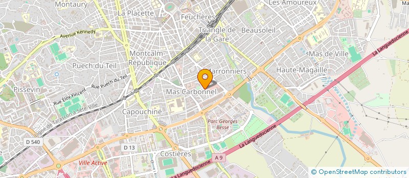 localisation de l'entreprise MADAME ISABELLE FINANA  NIMES