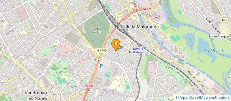 localisation de l'entreprise MADAME ISABELLE FLAYEUX  VANDUVRE-LES-NANCY