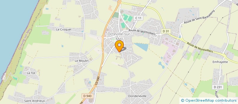 localisation de l'entreprise MADAME ISABELLE FLEIXAS à OCTEVILLE-SUR-MER