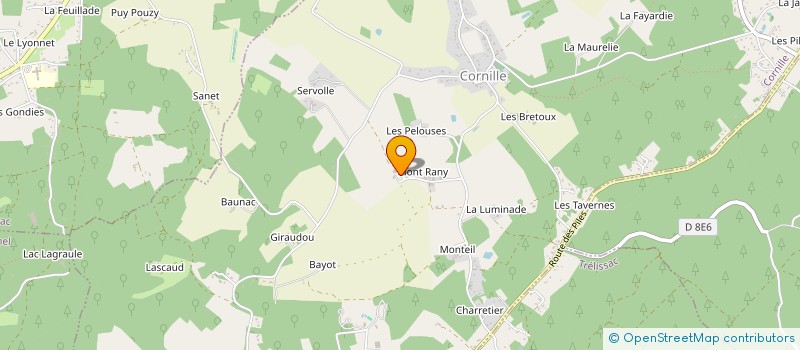 localisation de l'entreprise MADAME ISABELLE FLEURANCE à CORNILLE