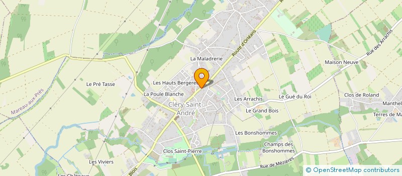 localisation de l'entreprise MADAME ISABELLE FLOGEAC à CLERY-SAINT-ANDRE