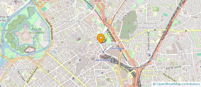 localisation de l'entreprise MADAME ISABELLE FOKAPU à LILLE