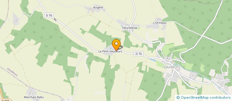 localisation de l'entreprise MADAME ISABELLE FONTENETTE  VAUDEURS