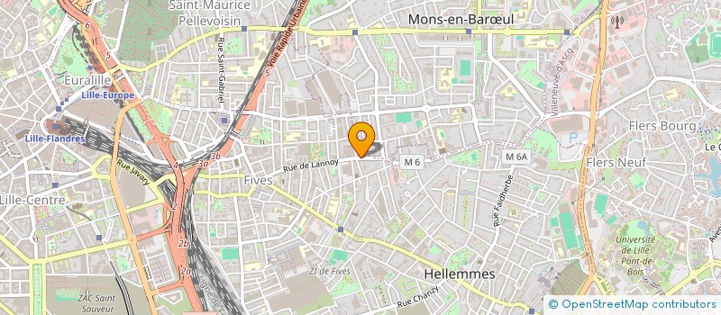 localisation de l'entreprise MADAME ISABELLE FORCELLA à LILLE