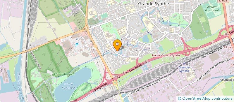 localisation de l'entreprise MADAME ISABELLE FOSSAERT  GRANDE-SYNTHE