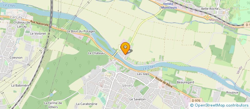 localisation de l'entreprise MADAME ISABELLE FOUCAT  VERETZ