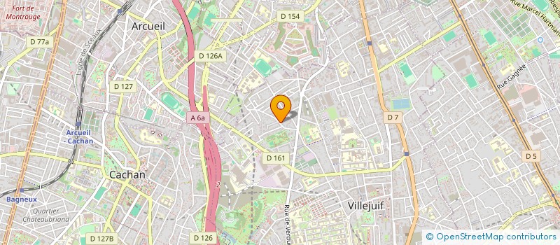 localisation de l'entreprise MADAME ISABELLE FOUCAULT  VILLEJUIF