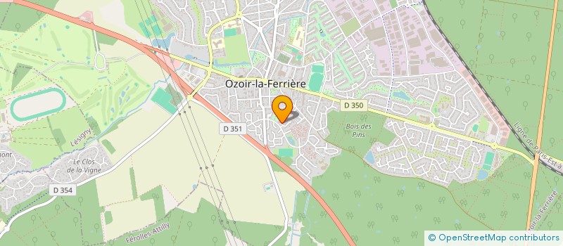 localisation de l'entreprise MADAME ISABELLE FOUCHER  OZOIR-LA-FERRIERE