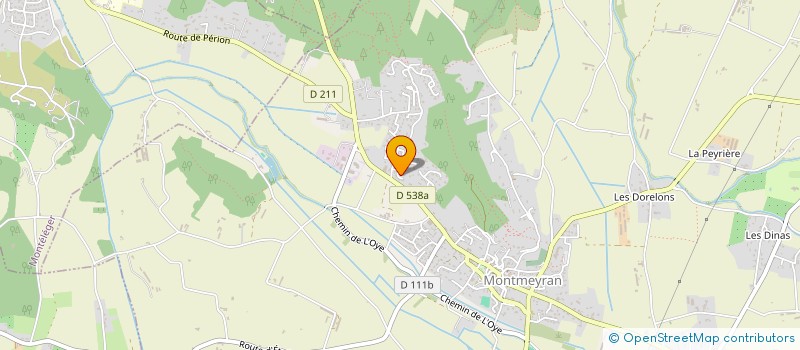 localisation de l'entreprise MADAME ISABELLE FOURNERET  MONTMEYRAN