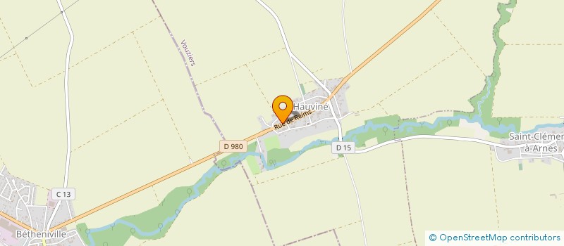 localisation de l'entreprise MADAME ISABELLE FOURTEAU  HAUVINE