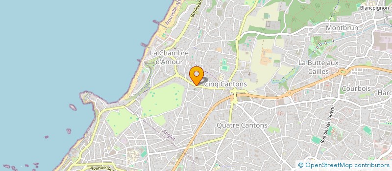 localisation de l'entreprise MADAME ISABELLE FRABOULET à ANGLET