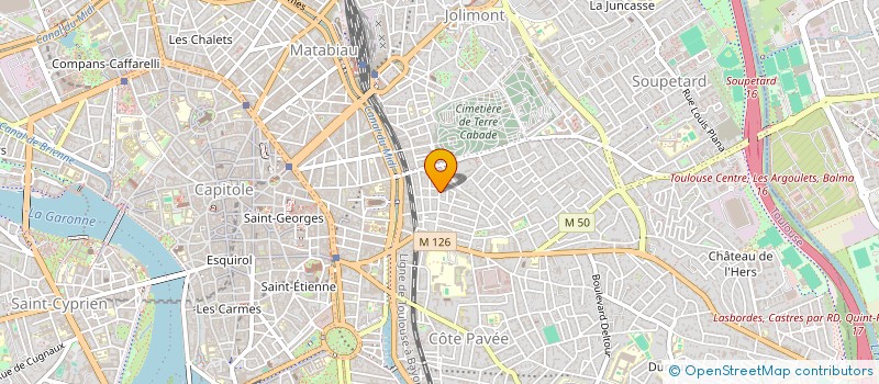 localisation de l'entreprise MADAME ISABELLE FREMAUX à TOULOUSE
