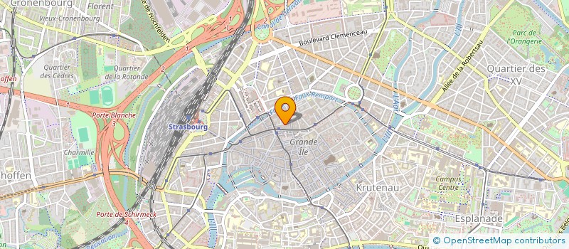 localisation de l'entreprise MADAME ISABELLE FREMINET à STRASBOURG