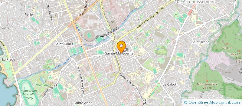 localisation de l'entreprise MADAME ISABELLE FRIBURGER à MARSEILLE