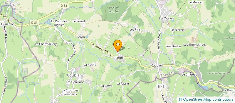 localisation de l'entreprise MADAME ISABELLE FRICHEMANN à COUBLANC