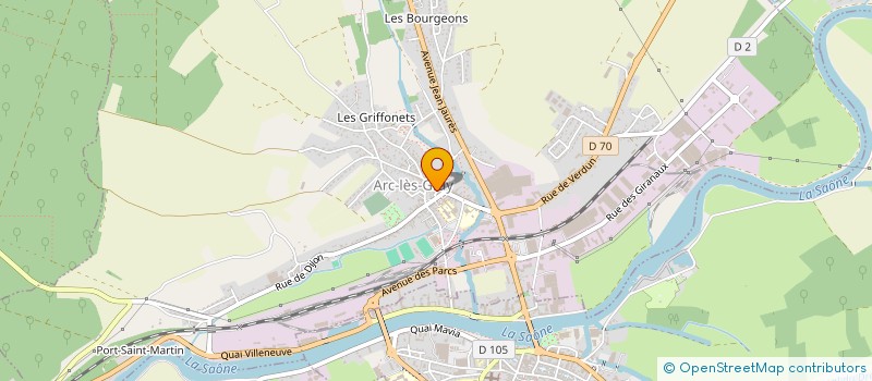 localisation de l'entreprise MADAME ISABELLE GABIOT  AUVET-ET-LA-CHAPELOTTE