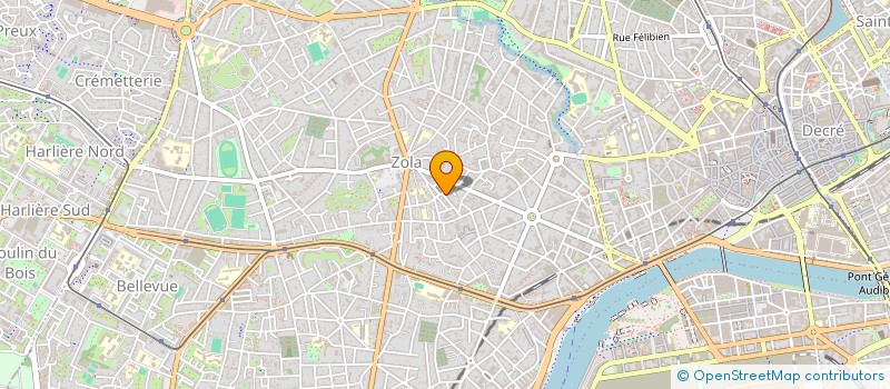 localisation de l'entreprise MADAME ISABELLE GABORIT à NANTES