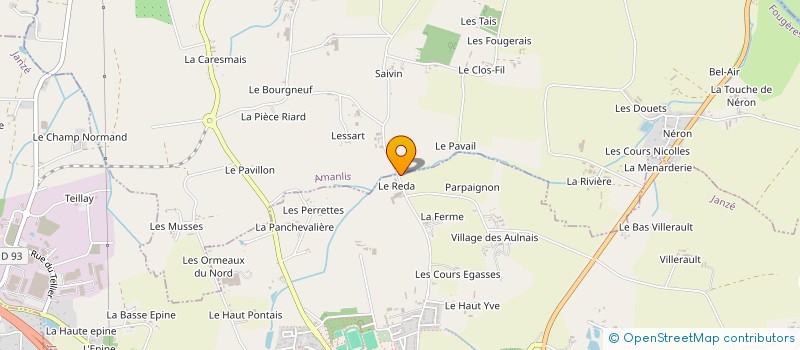 localisation de l'entreprise MADAME ISABELLE GADEAU  JANZE