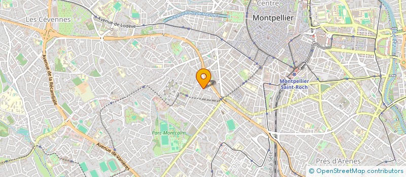localisation de l'entreprise MADAME ISABELLE GAILLARD à MONTPELLIER