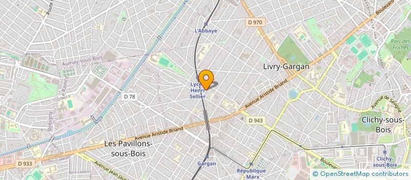 localisation de l'entreprise MADAME ISABELLE GALAS  LIVRY-GARGAN